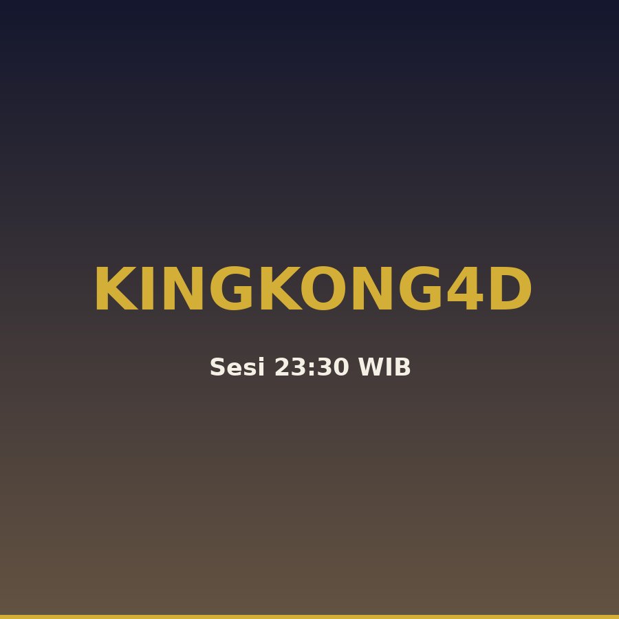 Kingkong toto bocoran Kingkong4D 17 hari ini 1 Oktober (92605)